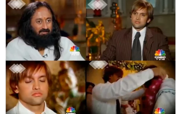 Sri Sri Ravi Shankar in an interview with Yash Birla