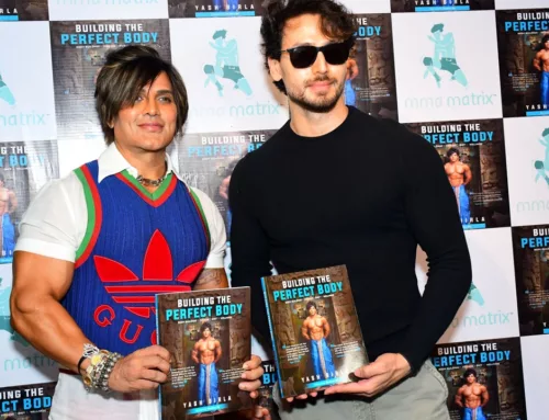 Tiger Shroff with Yash Birla at Book Launch Event
