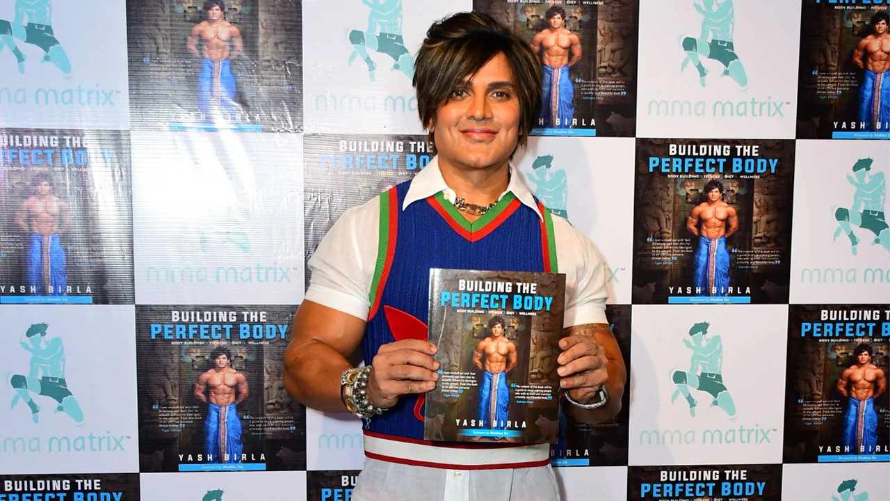 Yash Birla's Book Launch Event with Tiger Shroff