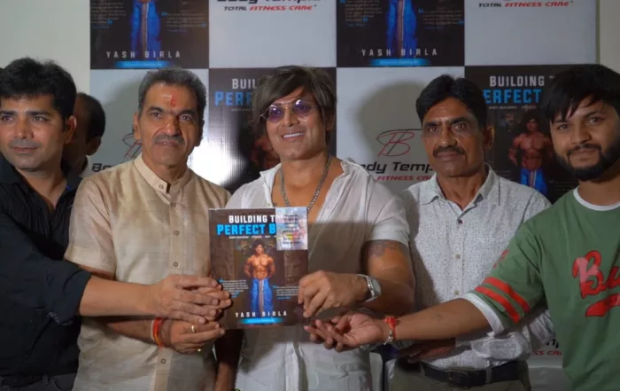 Yash Birla at the Body Temple Total Fitness Care Gym, Rishikesh