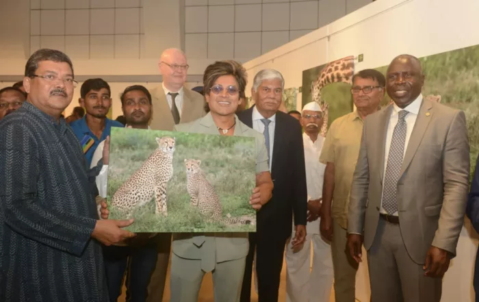 Yash Birla as the Guest of Honour for the inauguration of Photo exhibition