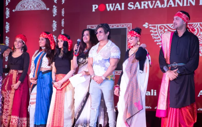 Yash Birla at the Durgotsav Event, Powai