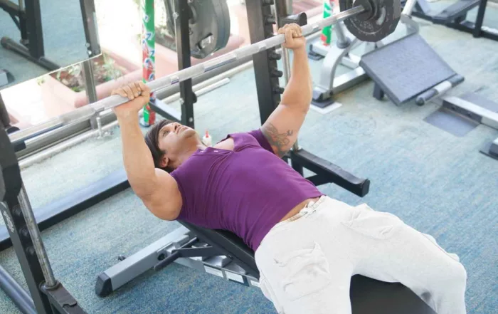 3 chest Day workout ( Barbell bench press)