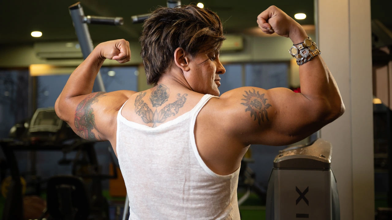 Biceps Workout of Yash Birla